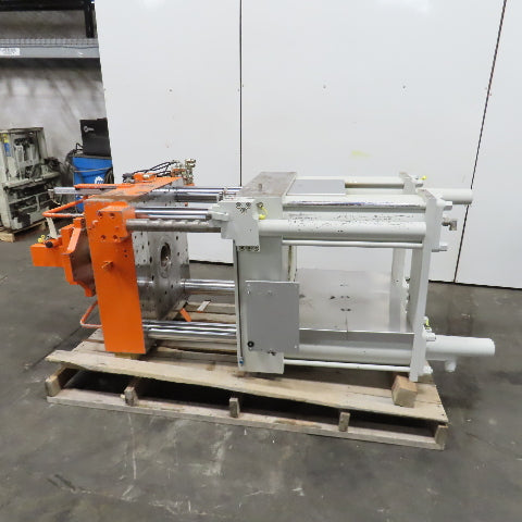 Krauss Maffei KM 150-390-55C2 4-Post Injection Molding Platen Assembly 150 Ton