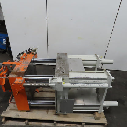 Krauss Maffei KM 150-390-55C2 4-Post Injection Molding Platen Assembly 150 Ton