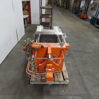 Krauss Maffei KM 150-390-55C2 4-Post Injection Molding Platen Assembly 150 Ton