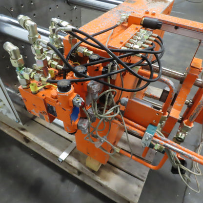 Krauss Maffei KM 150-390-55C2 4-Post Injection Molding Platen Assembly 150 Ton
