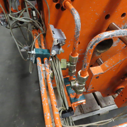 Krauss Maffei KM 150-390-55C2 4-Post Injection Molding Platen Assembly 150 Ton