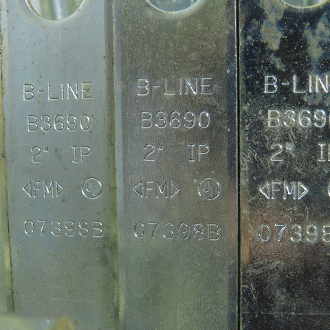 B-Line B3690 2" J Hanger Conduit Bracket Lot of 18