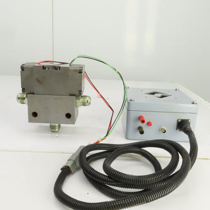 Sturman High Flow 300 GPM Hydraulic Directional Valve 2-Way 3000PSI W/Controller