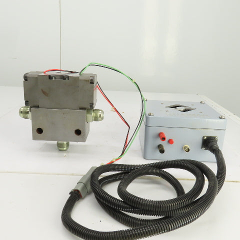 Sturman High Flow 300 GPM Hydraulic Directional Valve 2-Way 3000PSI W/Controller