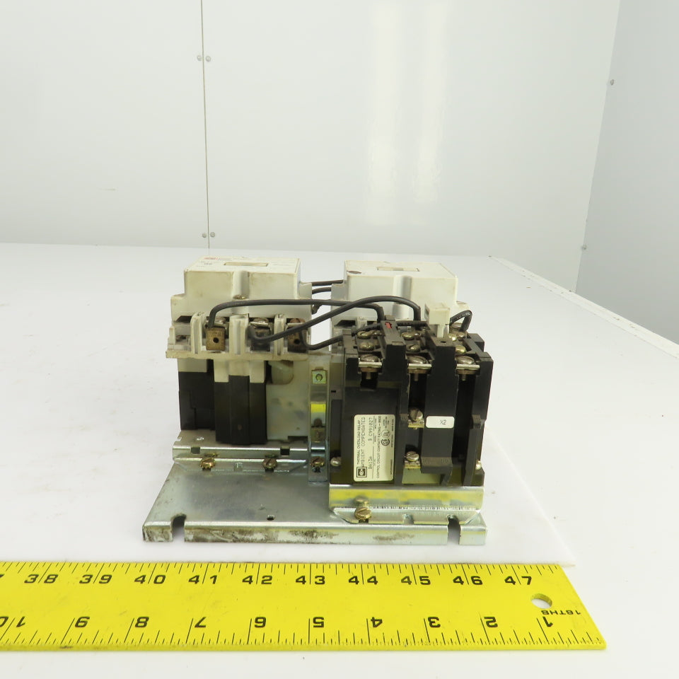 Cutler-Hammer A210M0CAC Size 0 Reversing Contactor 600V 3-5HP W/Overload Relay