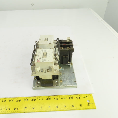 Cutler-Hammer A210M0CAC Size 0 Reversing Contactor 600V 3-5HP W/Overload Relay