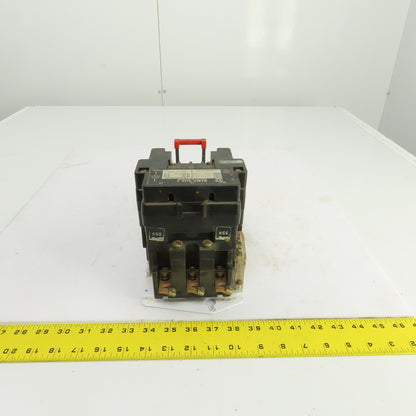 Square D Class 8536 SE0-1 Size 3 Motor Starter 600V AC 25-50HP 480V Coil