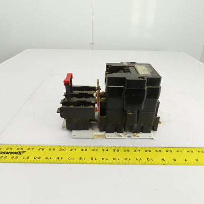 Square D Class 8536 SE0-1 Size 3 Motor Starter 600V AC 25-50HP 480V Coil
