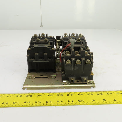 Allen Bradley 505-AOD Ser C Size 0 18A Reversing Starter 600V 1 To 5HP 120V Coil