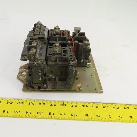 Allen Bradley 505-AOD Ser C Size 0 18A Reversing Starter 600V 1 To 5HP 120V Coil