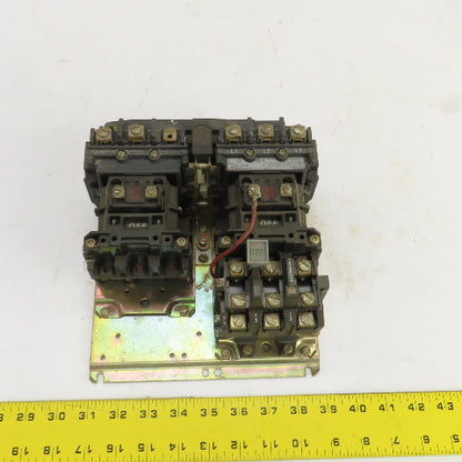 Allen Bradley 505-AOD Ser C Size 0 18A Reversing Starter 600V 1 To 5HP 120V Coil
