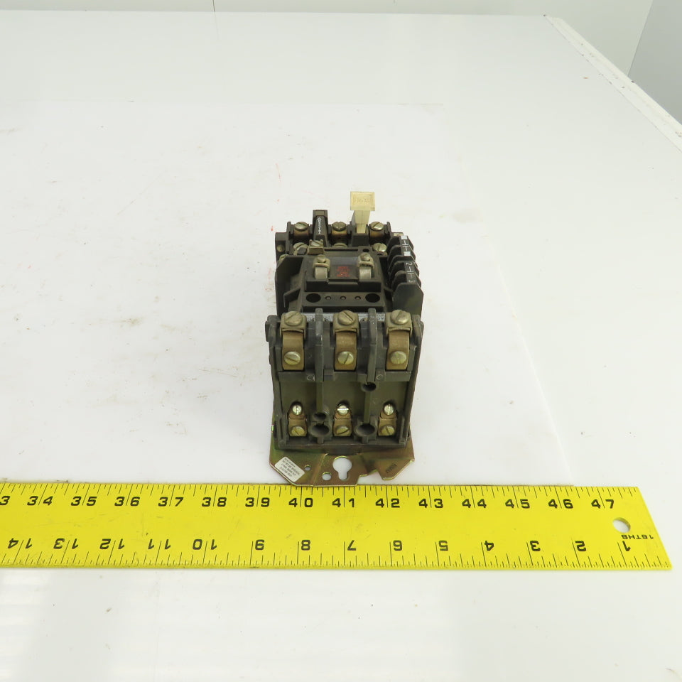 Allen Bradley 509-AOD Ser B Size 0 18A Motor Starter 600V 1 To 5HP 120V Coil