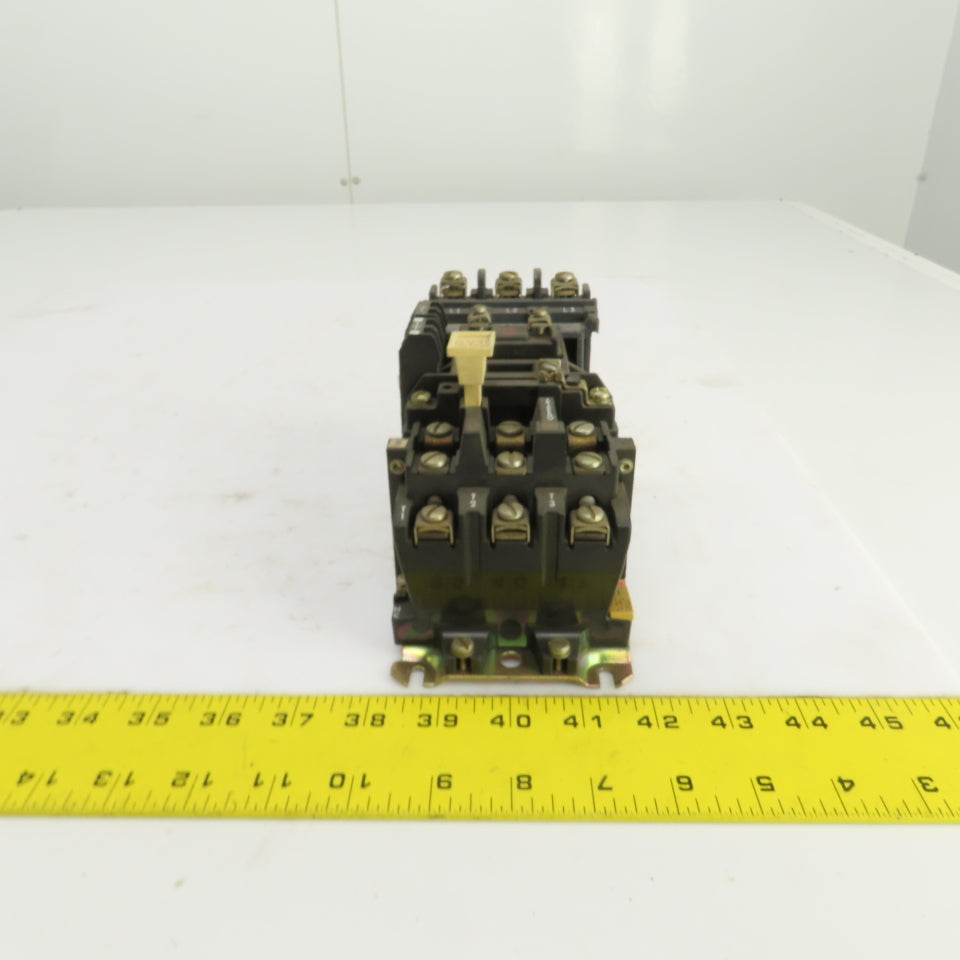 Allen Bradley 509-AOD Ser B Size 0 18A Motor Starter 600V 1 To 5HP 120V Coil