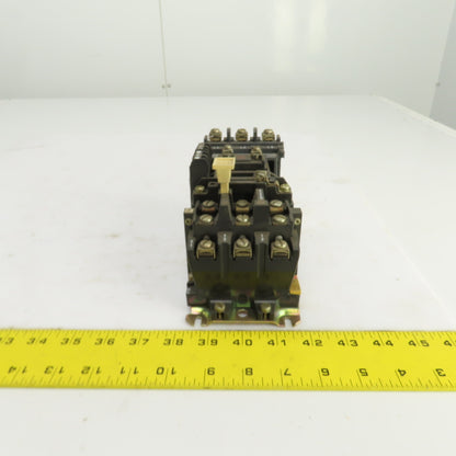 Allen Bradley 509-AOD Ser B Size 0 18A Motor Starter 600V 1 To 5HP 120V Coil