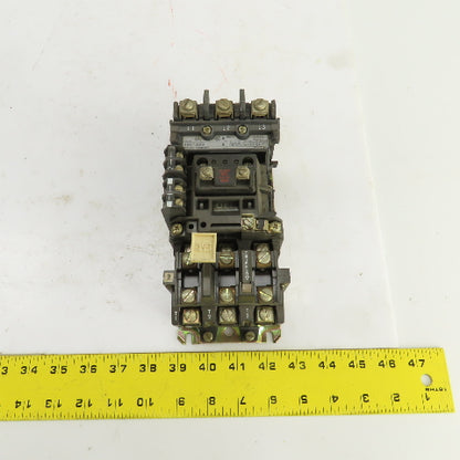 Allen Bradley 509-AOD Ser B Size 0 18A Motor Starter 600V 1 To 5HP 120V Coil