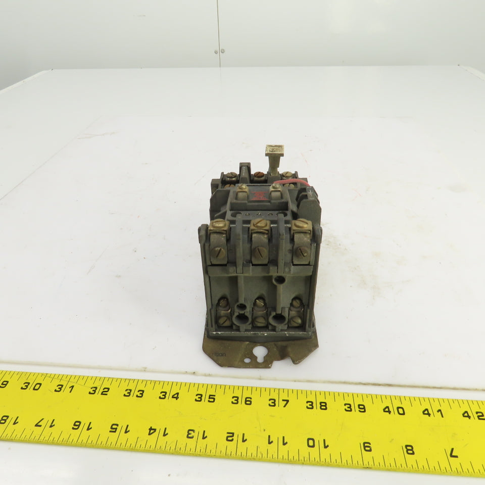 Allen Bradley 509-AOD Ser A Size 0 18A Motor Starter 600V 1 To 5HP 120V Coil