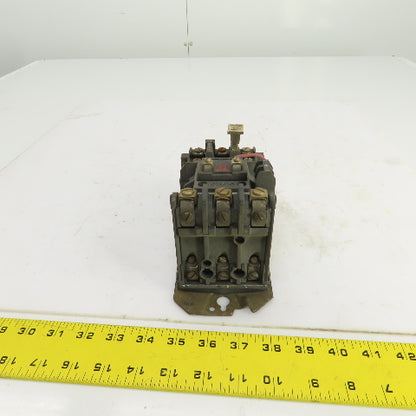 Allen Bradley 509-AOD Ser A Size 0 18A Motor Starter 600V 1 To 5HP 120V Coil