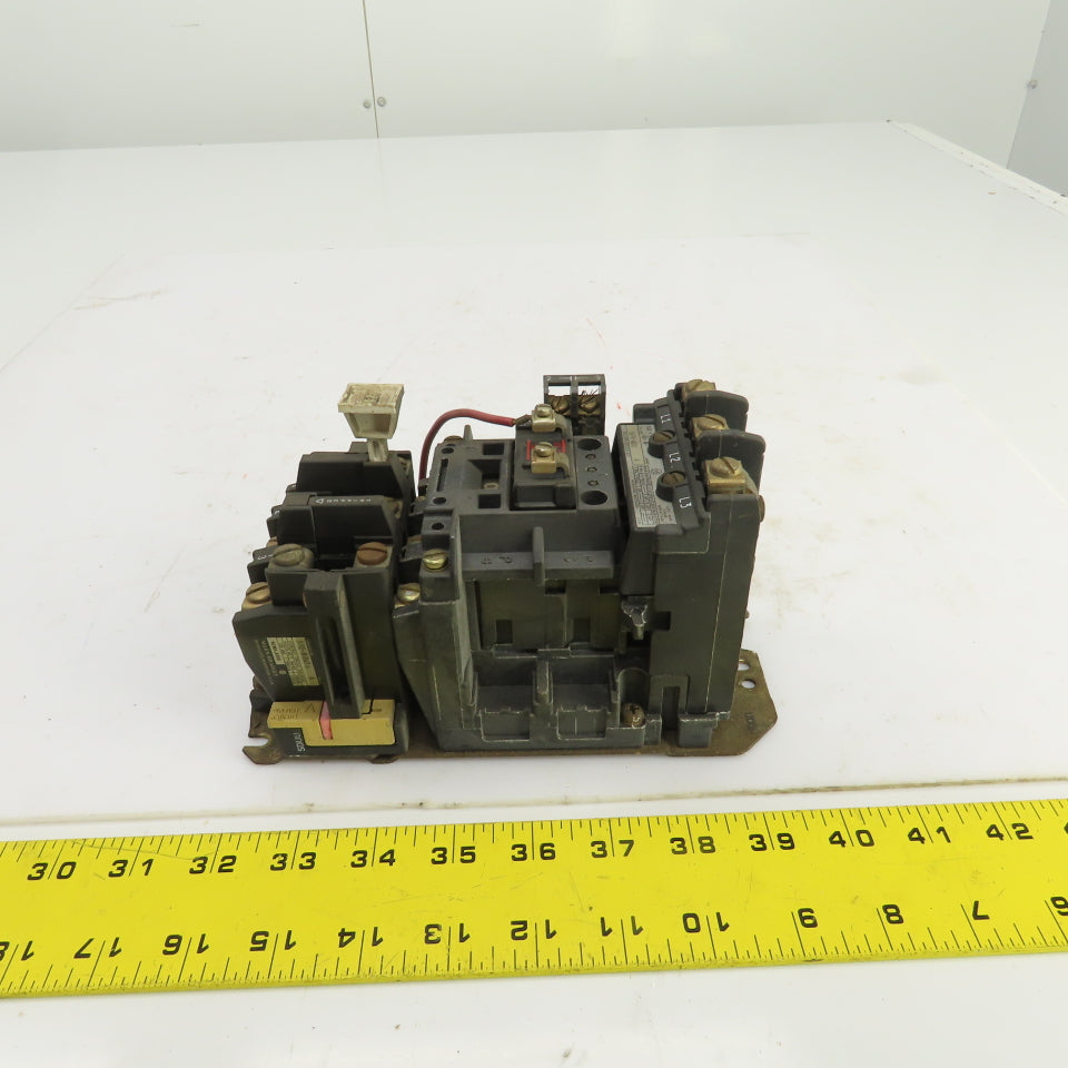 Allen Bradley 509-AOD Ser A Size 0 18A Motor Starter 600V 1 To 5HP 120V Coil