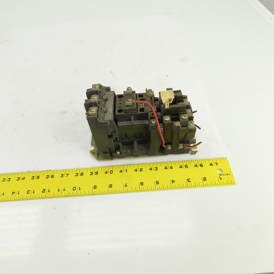 Allen Bradley 509-BOD Ser B Size 1 Motor Starter 600V 10HP 120V Coil W/Overload