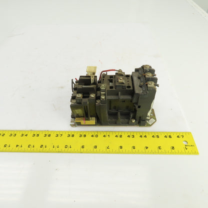 Allen Bradley 509-BOD Ser B Size 1 Motor Starter 600V 10HP 120V Coil W/Overload