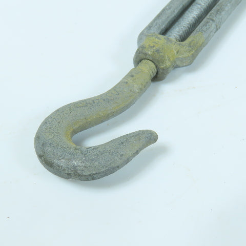 Chicago 1/4" Hook & Eye Turnbuckle 8-1/4" Retracted Length 4" Max Adjust. Lot/9
