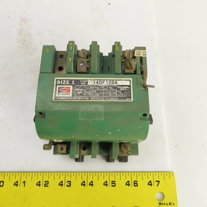 Furnas 14DF12BA Size 1 27 Amp Motor Starter 200-230V 3HP 120V Coil