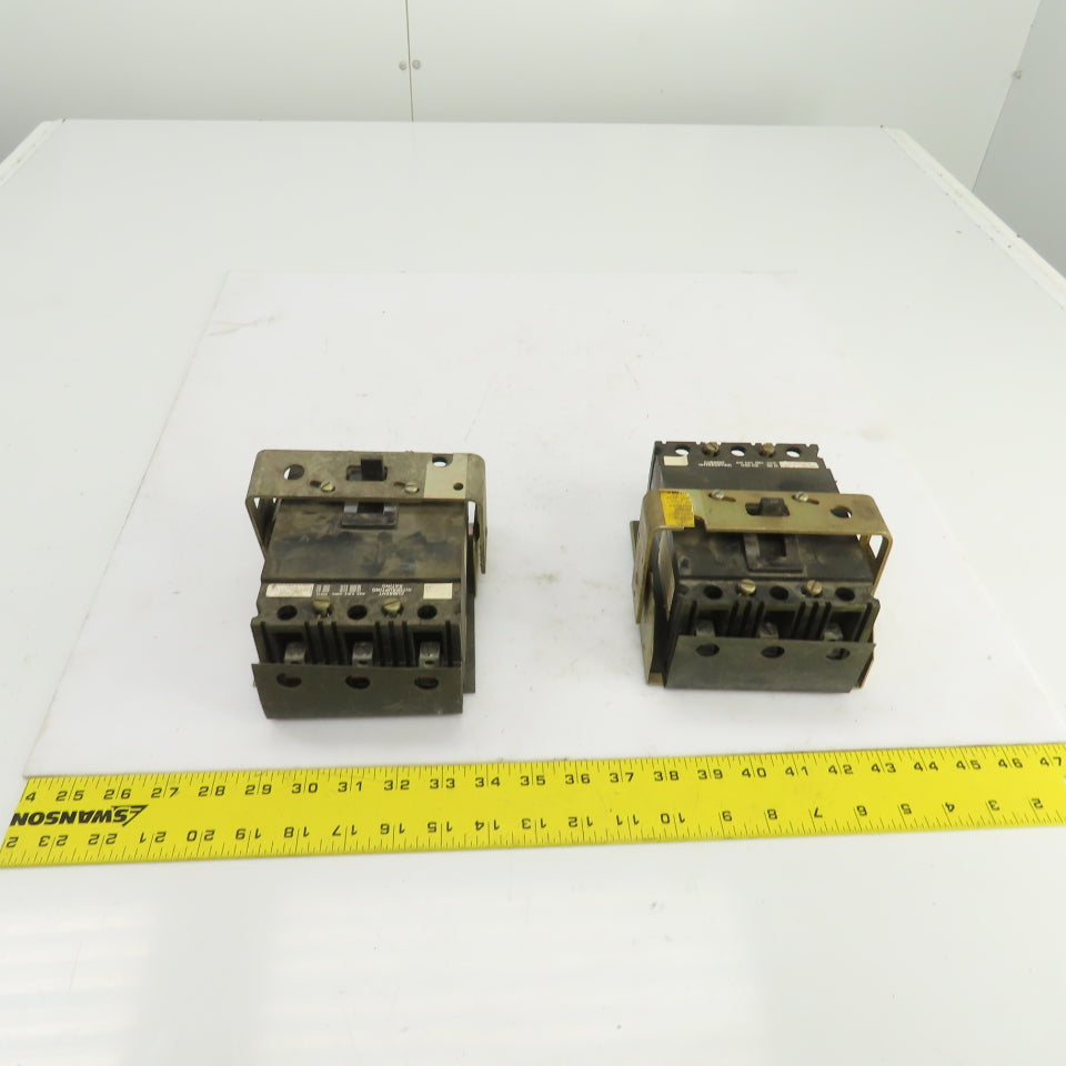 Square D FAL 36015 15A Circuit Breaker 600V AC Lot Of 2