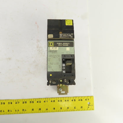 Square D FA24030AC Ser 2 30A I-Line Thermal Circuit Breaker 480V AC 2-Pole