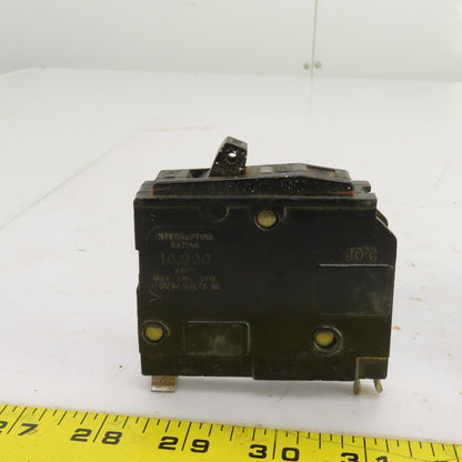 Square D Type QO 15A Circuit Breaker 120/240VAC Single Pole Lot Of 5