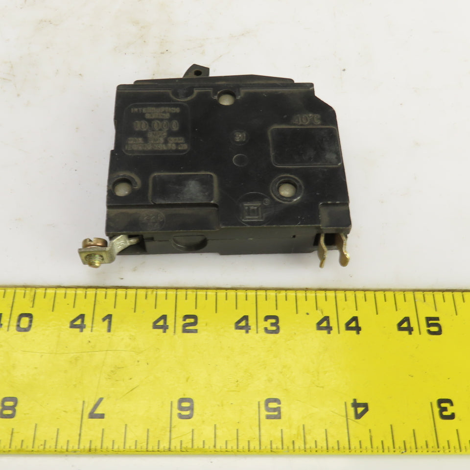 Square D Type QOB 15A Circuit Breaker 120/240VAC Single Pole Lot Of 5