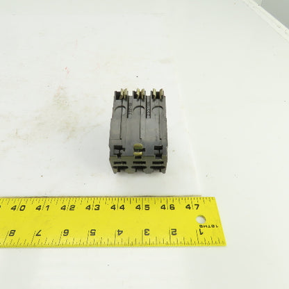 Square D Type QO 15A Plug-On Circuit Breaker 240VAC 3 Pole