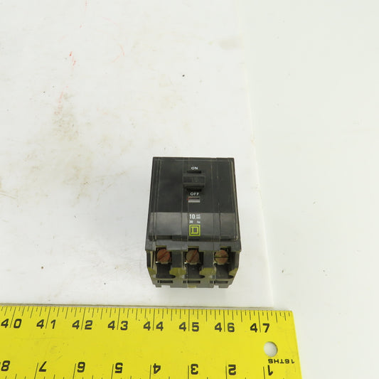 Square D Type QO 15A Plug-On Circuit Breaker 240VAC 3 Pole