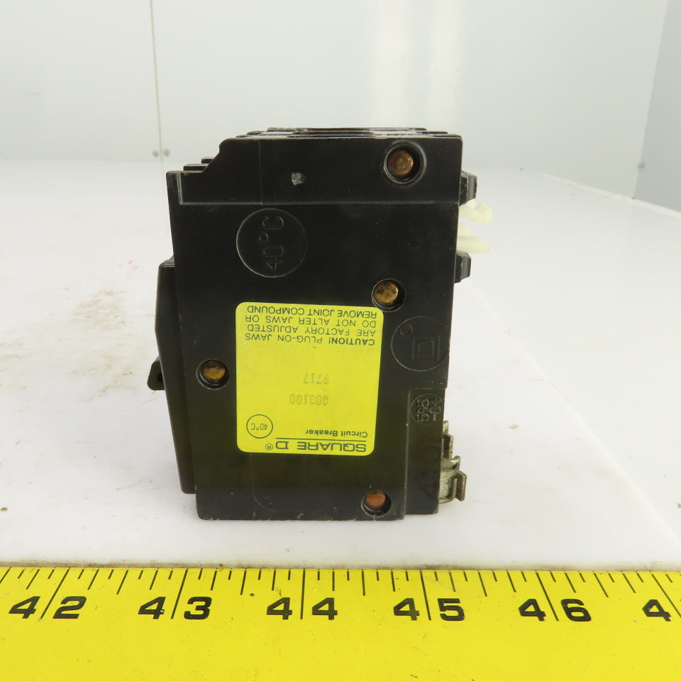 Square D Type QO 30A Plug-On Circuit Breaker 120/240VAC 3 Pole