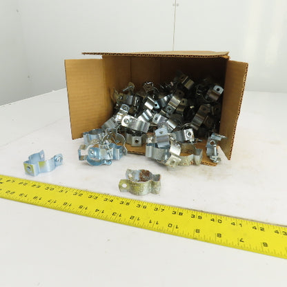 Minerallac 2-B Zinc Plated Steel 1" Conduit Hanger W/Bolt Lot Of 80