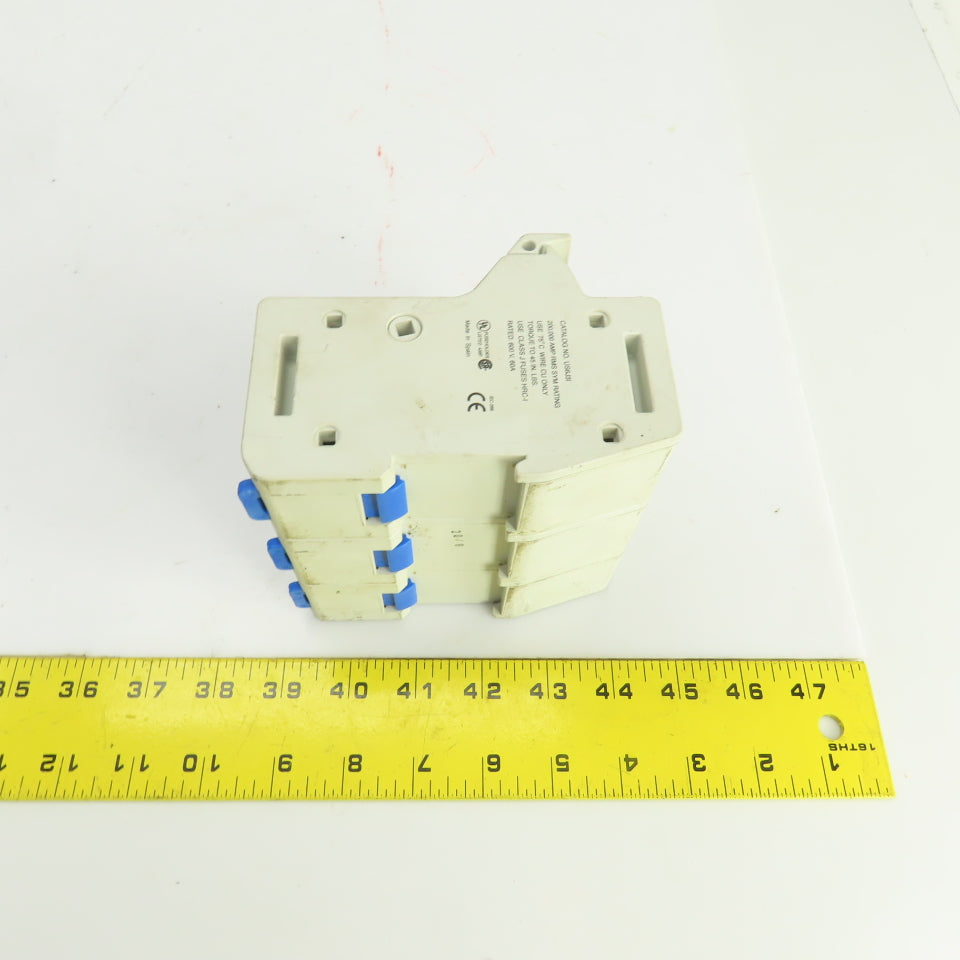 Gould US6J3I Ultrasafe 60A Fuse Holder 3-Pole 600V