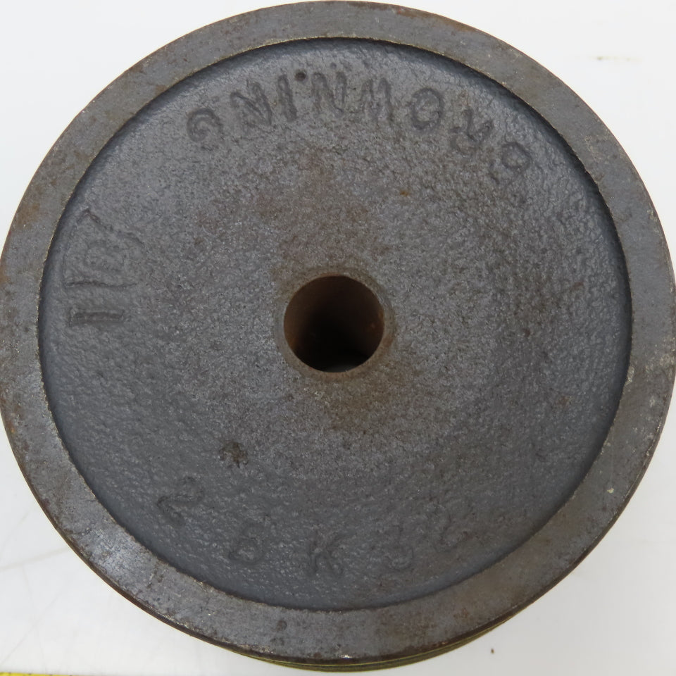 Browning 2BK32 2 Groove B Section Belt Sheave Pulley 1/2" Stock Bore