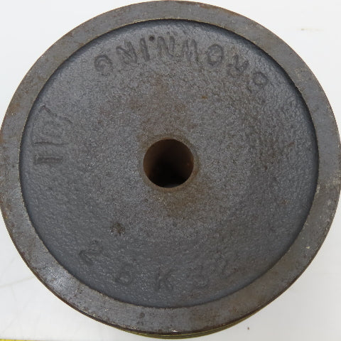 Browning 2BK32 2 Groove B Section Belt Sheave Pulley 1/2" Stock Bore