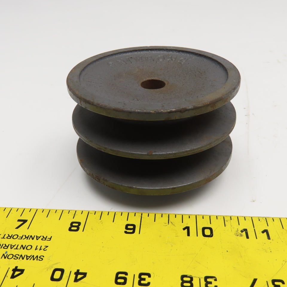 Browning 2BK32 2 Groove B Section Belt Sheave Pulley 1/2" Stock Bore