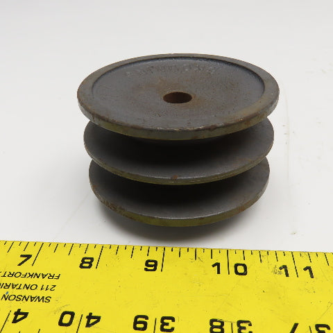 Browning 2BK32 2 Groove B Section Belt Sheave Pulley 1/2" Stock Bore