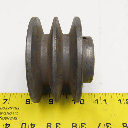Browning 2BK32 2 Groove B Section Belt Sheave Pulley 1/2" Stock Bore
