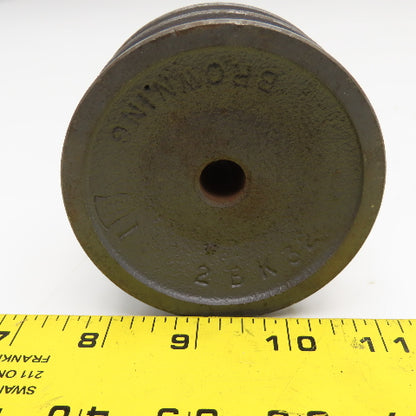 Browning 2BK32 2 Groove B Section Belt Sheave Pulley 1/2" Stock Bore
