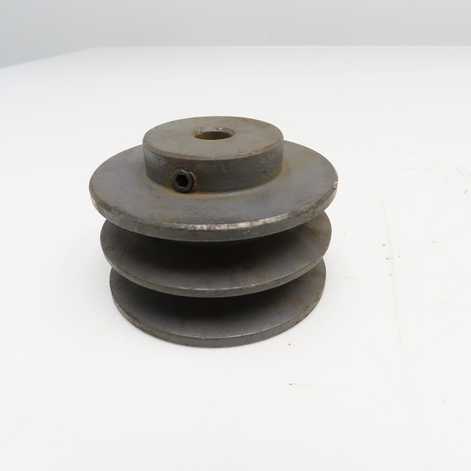 Browning 2BK32 2 Groove B Section Belt Sheave Pulley 1/2" Stock Bore