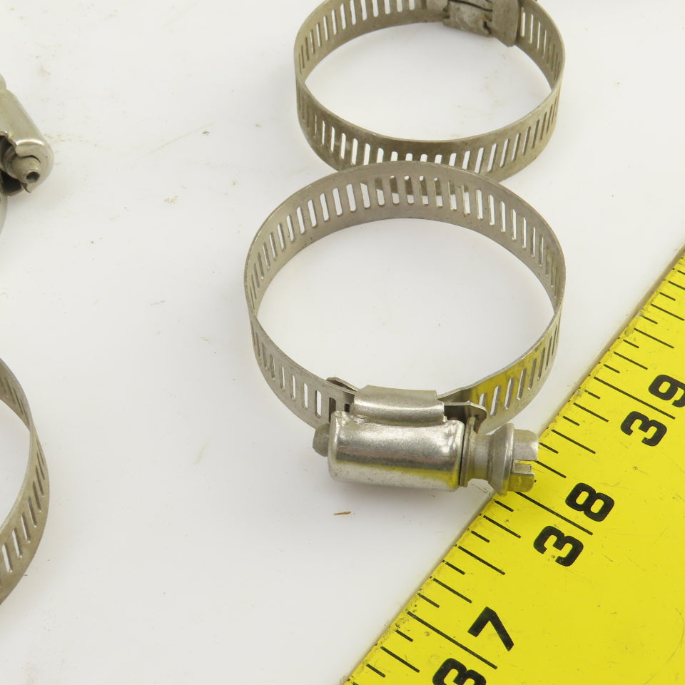 26 x 50mm Size 24 Stainless Steel Hose Clamp Lot Of 20