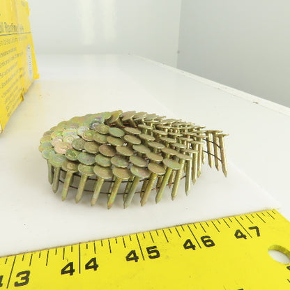 Tool Shop 1" Galvanized Coil Roofing Nails (120 Per Coil) 7000 Total