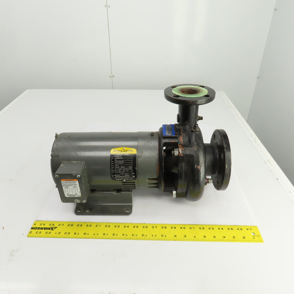 Berkeley B2TPMS 5HP 230GPM End Suction Centrifugal Pump 230/460V 3PH 2" Outlet