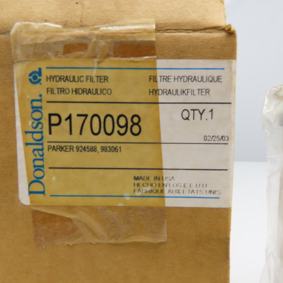 Donaldson P170098 Hydraulic Filter