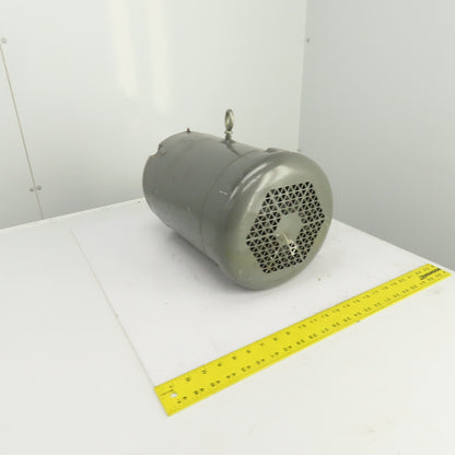 Baldor 7-1/2HP AC Electric Motor 3450RPM 230/460V 3PH 213TCZ Frame Smooth Shaft