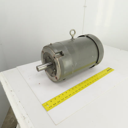 Baldor 7-1/2HP AC Electric Motor 3450RPM 230/460V 3PH 213TCZ Frame Smooth Shaft