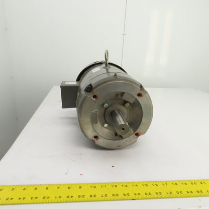 Baldor 7-1/2HP AC Electric Motor 3450RPM 230/460V 3PH 213TCZ Frame Smooth Shaft