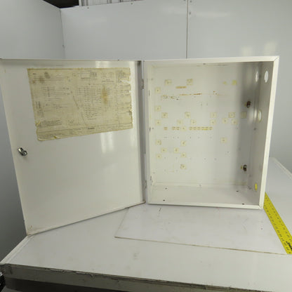 25-1/2" x 20-1/2" x 8" Electrical Enclosure W/Hinged Door (No Backplate)
